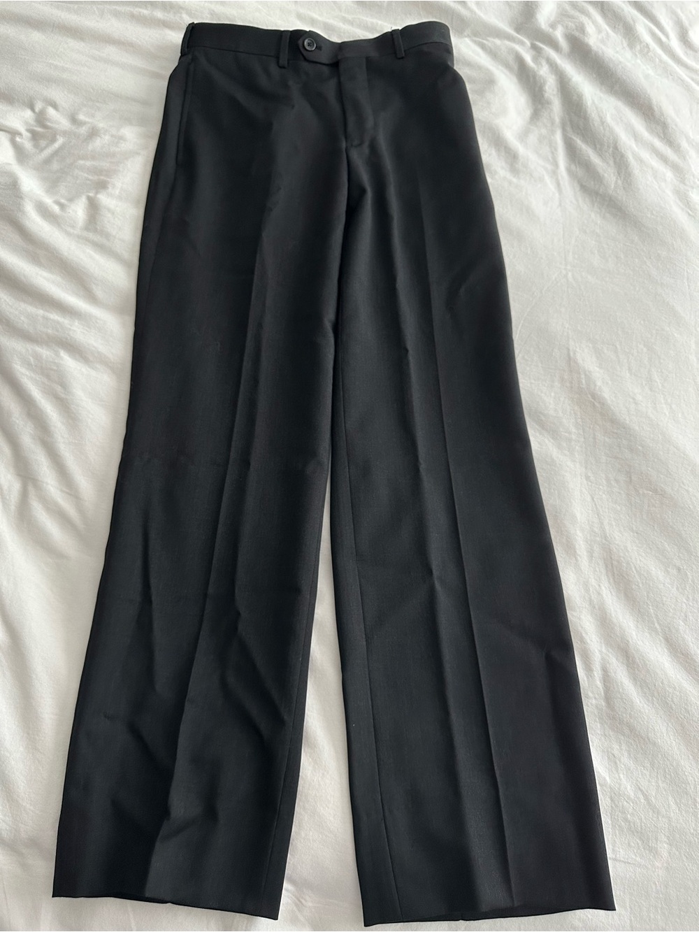 Pronto Uomo Men’s Black Wide-Leg Trousers